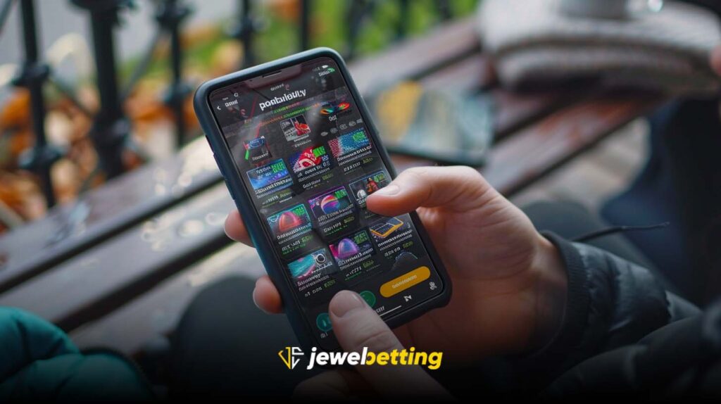 JewelBetting mobil uygulaması